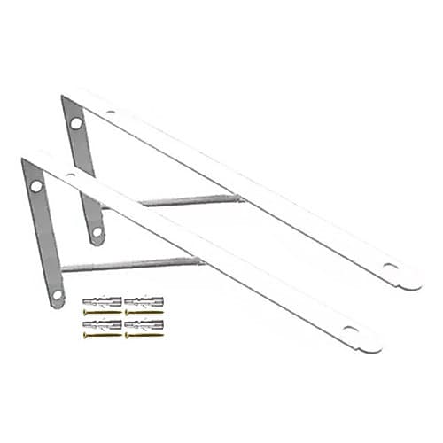 Kit 2 Suporte Mao Francesa Em L Reforçada 50cm