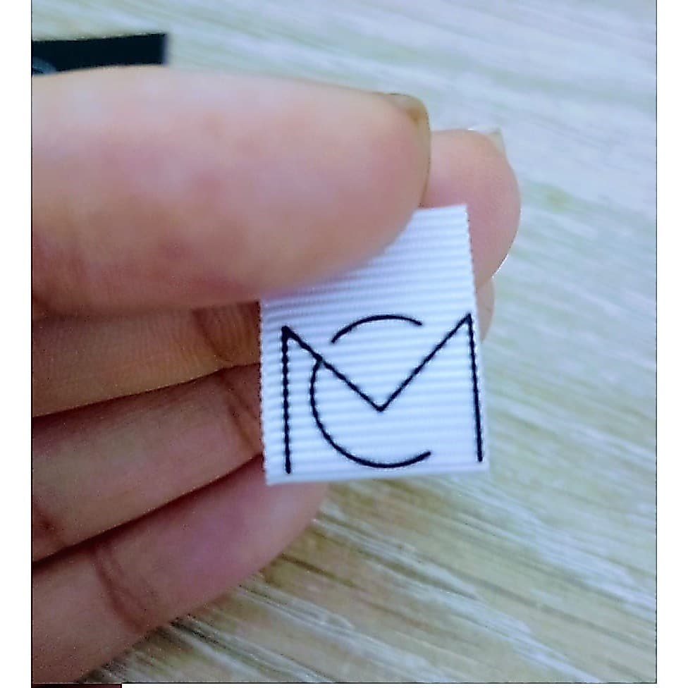 100 Etiquetas de GORGURÃO 1,5x5 cm SELADAS