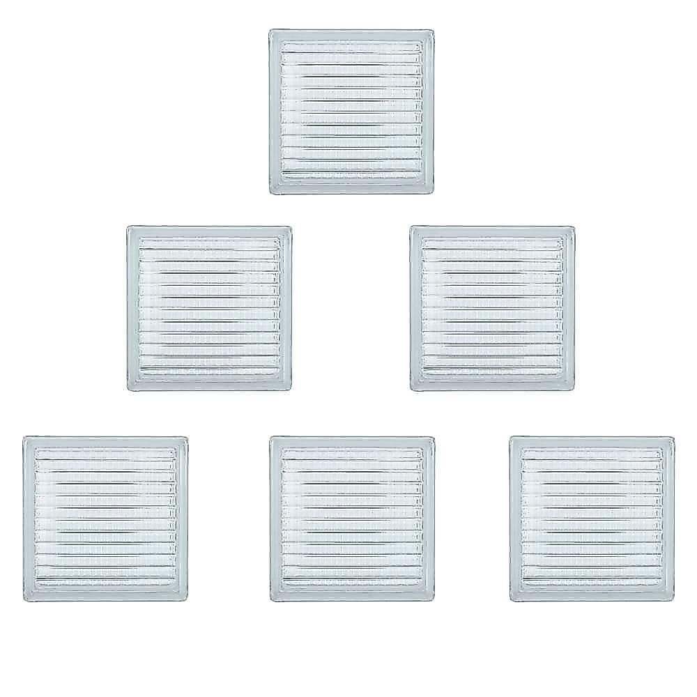 Tijolo de Vidro Modaza Parallel 19 x 19 x 8 cm - 6 Unidades