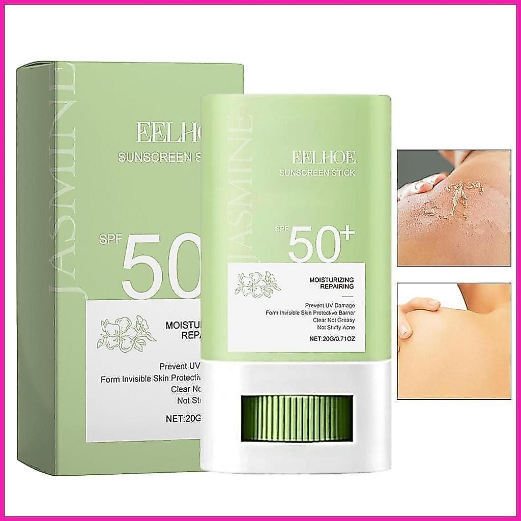 Protetor Solar Facial SPF50 Proteção UV Refrescante Não Gorduroso Portátil Tamanho De Viagem Para Mulheres Homens Ao Ar