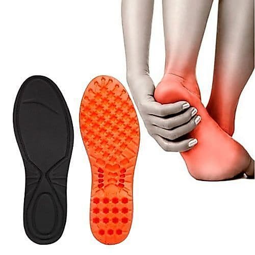 PALMILHA DE GEL ORTOPÉDICA ANATOMICA CONFORTÁVEL EXELENTE PARA SAPATOS DE TRABALHO