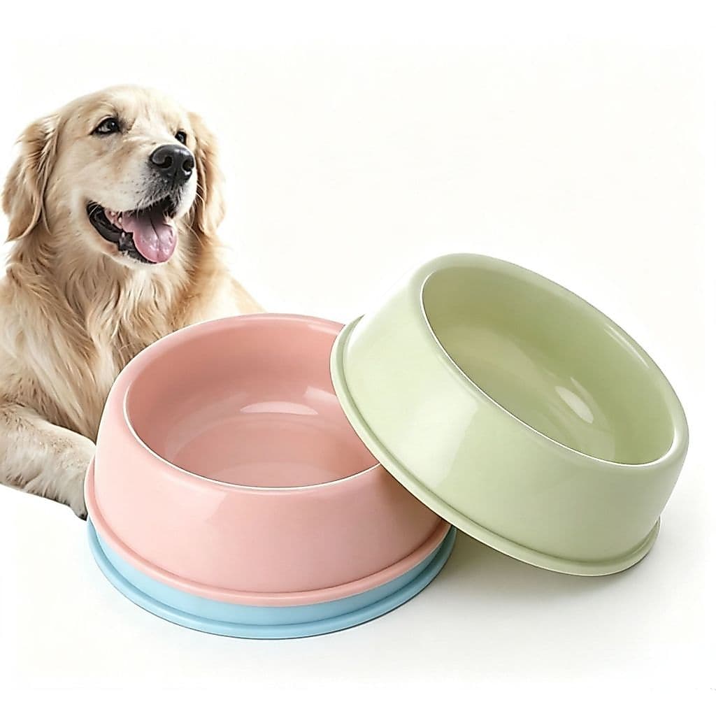 Tigela Alimentadora para Cachorro e Gato Resistente Antiderrapante Uso Diário
