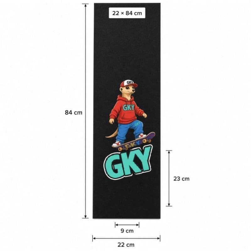 LIXA EMBORRACHADA GKY - MODELO SURICATO SKATER