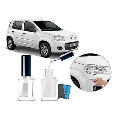Tinta Tira Risco Automotivo Cor Carro Fiat Cronos 2019 Branco Banchisa