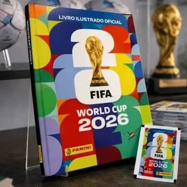Álbum da Copa do Mundo Capa Dura