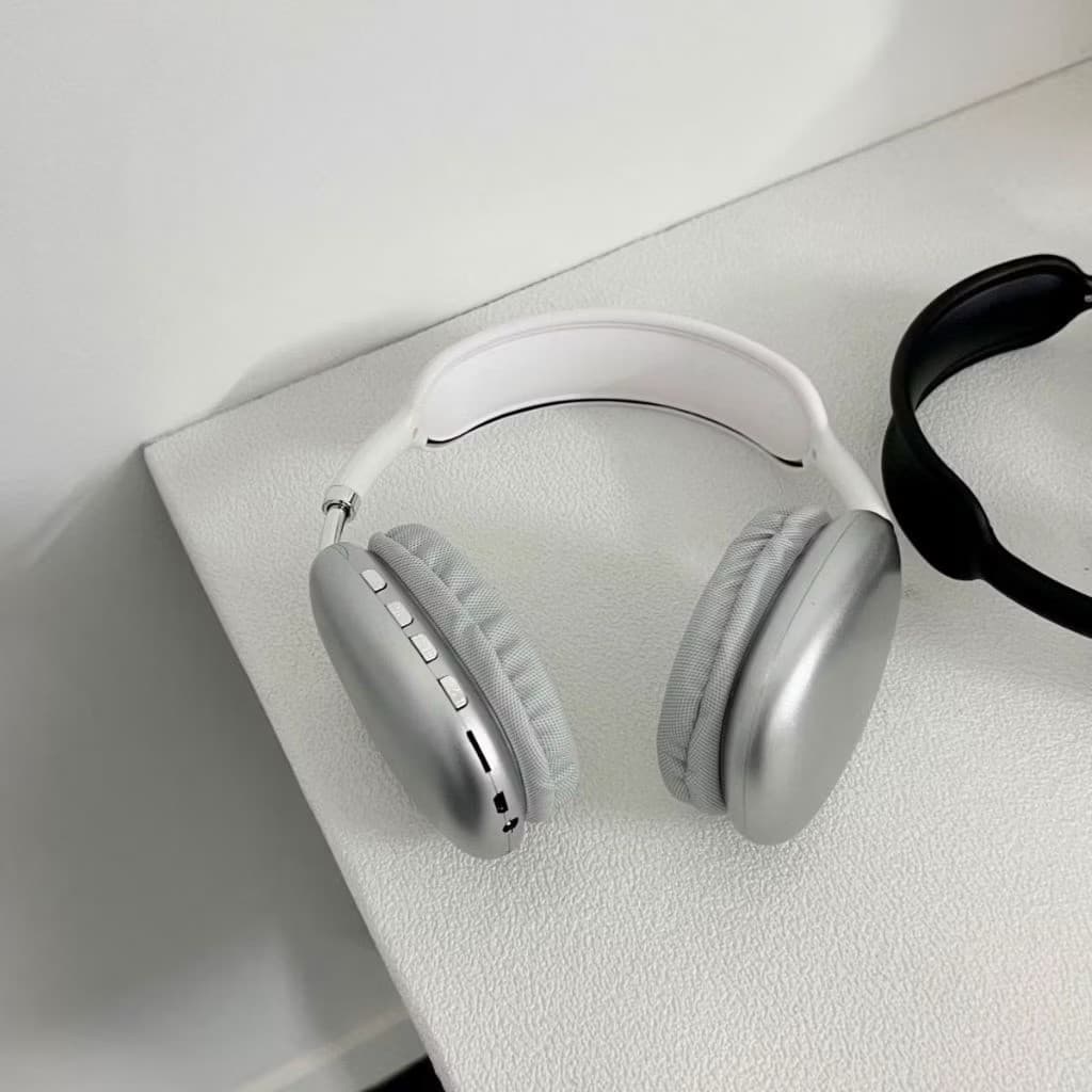 Fone de ouvido Bluetooth Sem Fio<br/>Headphone Bluetooth<br/>Recarregável P9 Air Top Casual<br/>Esportivo