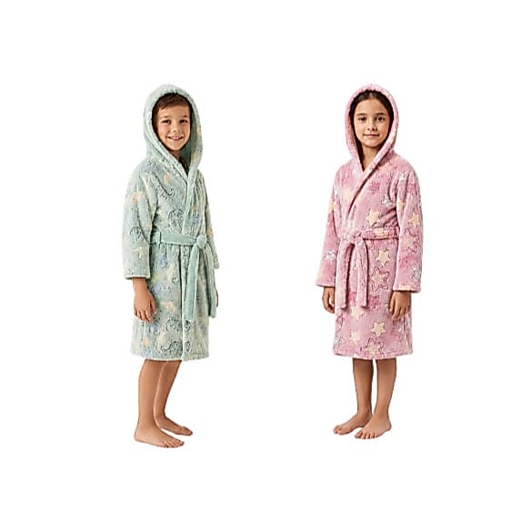 Roupão Infantil Inverno Juvenil 4 6 8 10 anos Toque Super Macio
