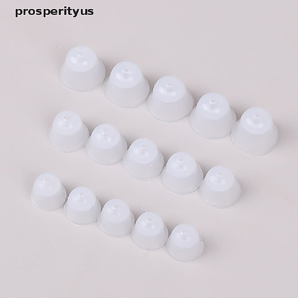 [prosperityus] 5PCS Auxílio Auditivo Cúpula De Silicone Dicas Auditivas Acessório De Aparelho [BR]