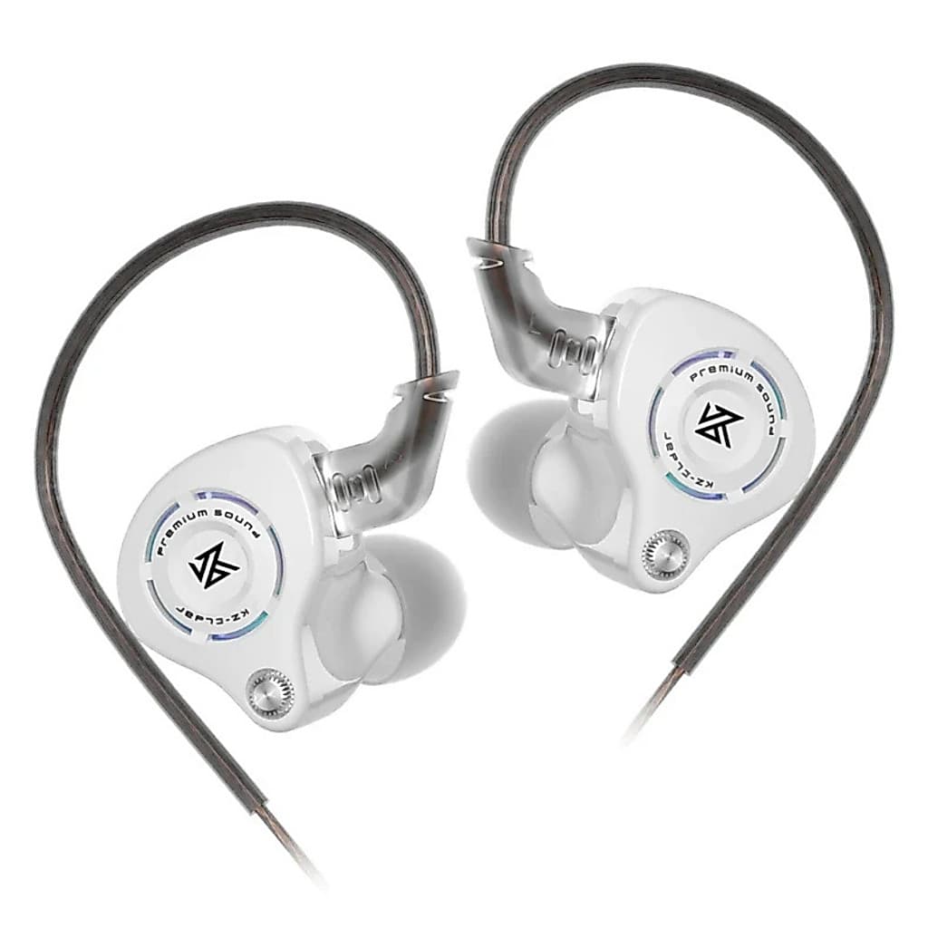 Fones De Ouvido Intra-auriculares Kz Eldar  Branco sem mic