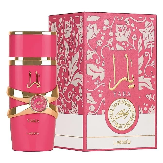Perfume Árabe Feminino Lattafa Yara Candy 100ml Com Selo Original