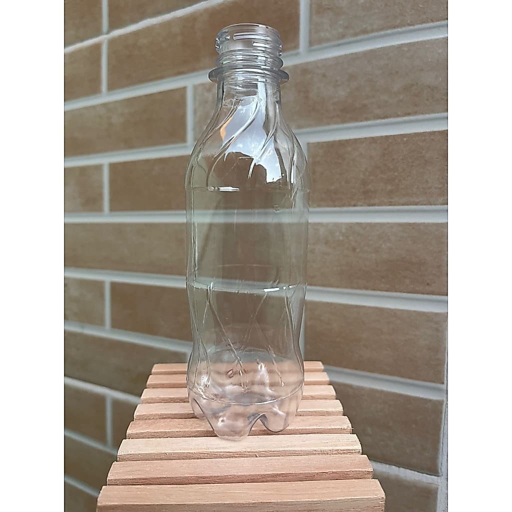 Garrafa Pet 250 ml transparente suco refeição fitness - 30 unidades