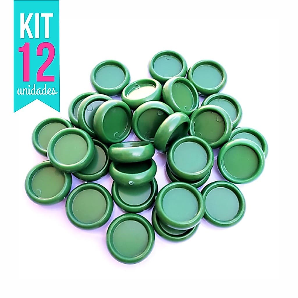 Kit 12 Discos P 18mm de Caderno Infinito Sistema Inteligente Amor Infinito Cadernos - Liso
