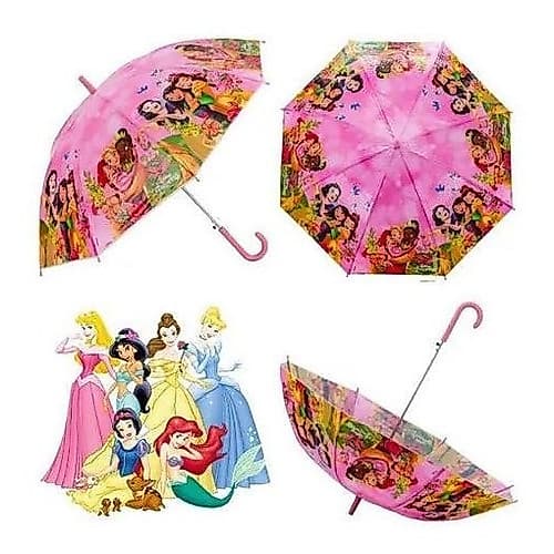 Sombrinha Infantil Princesas Rosa  Disney Brizi