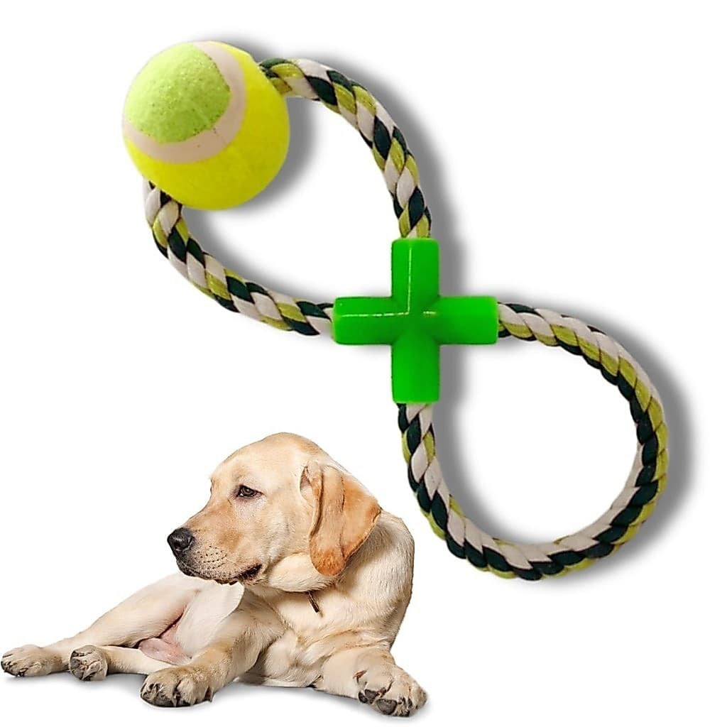 Brinquedo Pet Mordedor para Cachorro Pet Resistente com Bola Bolinha