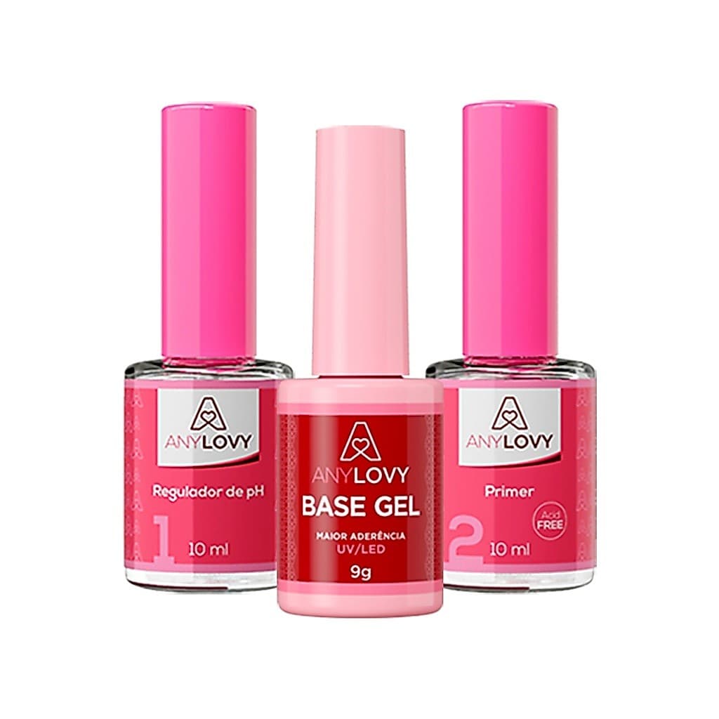 Preparadores Any Lovy - Gel Capa Base Primer Sem Ácido Regulador De Ph