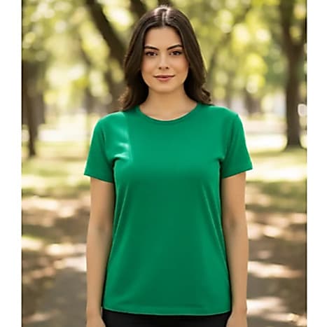 Blusa Blusinha Basica Manga Curta Cores Variadas Menor Preço