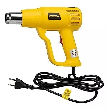 Soprador Térmico Profissional 1600W 110V e 220V Controle de Temperatura 350°C a 600°C
