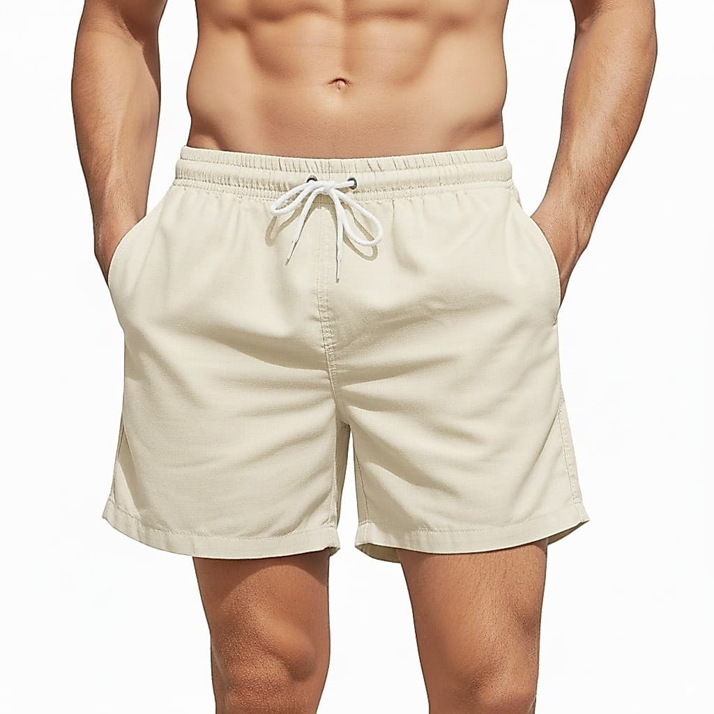 Short Bermuda Masculino Mauricinho De Linho Casual Josty
