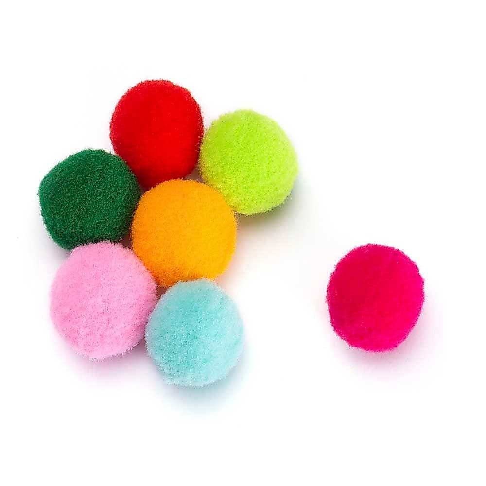 Pompom Solto Luli 30mm Pacote com 20un