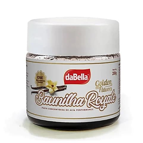 Pasta Concentrada Golden Flavors Baunilha Royale 200g  Dabella*