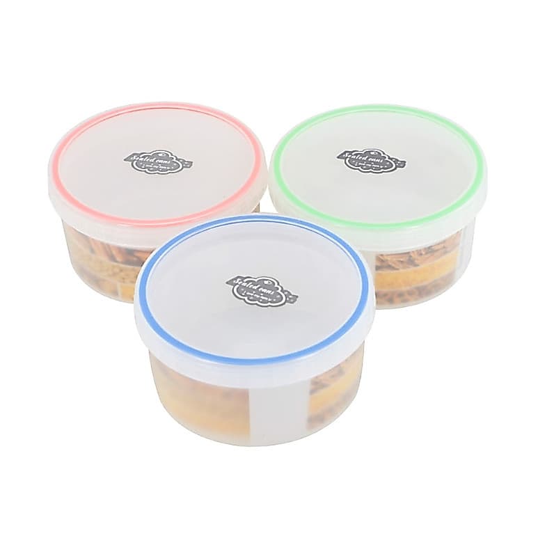 Organizador Hermético com Tampa de Rosca 550ml – Pote Plástico para Mantimentos e Armazenamento