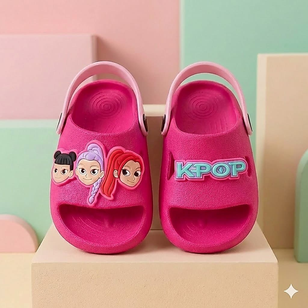 Chinelo Infantil Nuvem Meninas Guerreiras Desenho Confortável Leve Delicado Fofo Resistente Colorido