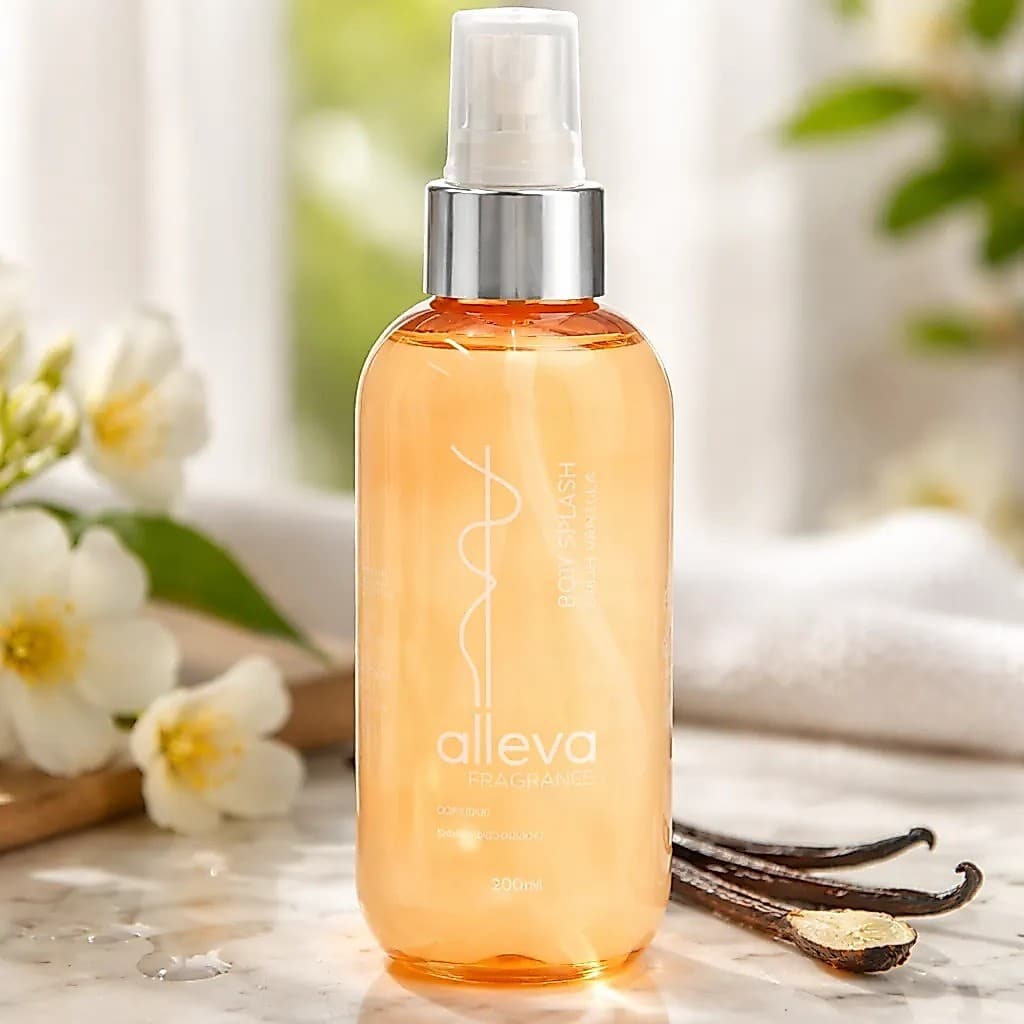 Body Splash Alleva 200ml Desodorante Colônia Perfume Corporal Frescor Prolongado Envio Rápido