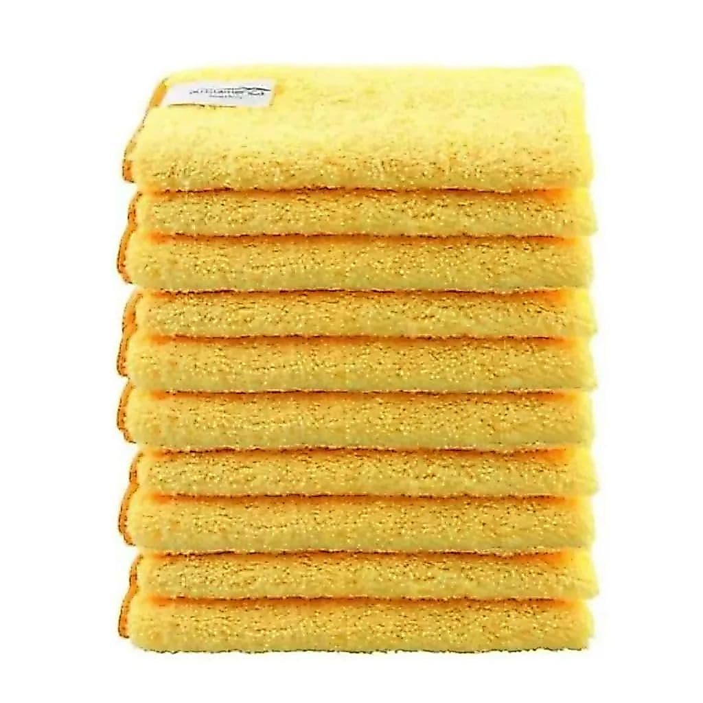 Kit de Flanela de Microfibra 40x60 350 GSM Autoamerica (10 Unidades)