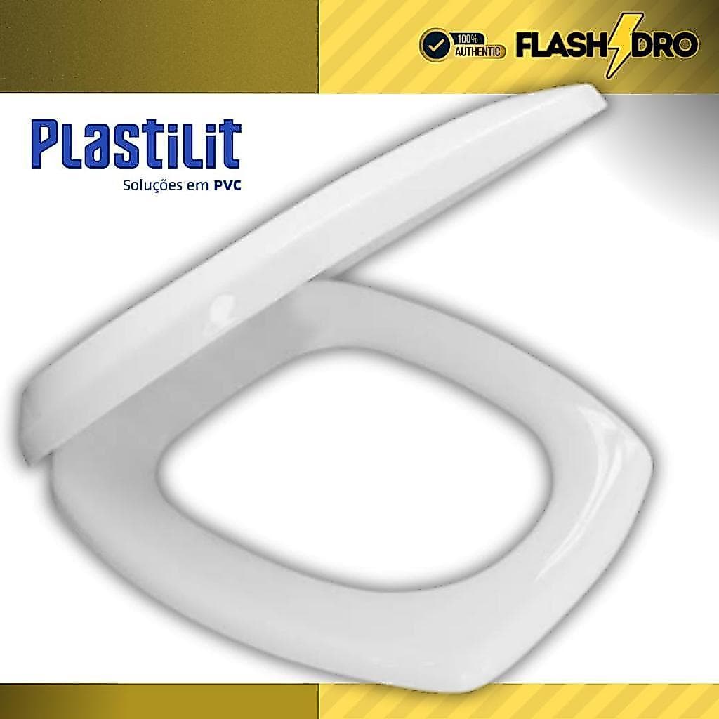 Assento Sanitário Branco THEMA PLASTILIT