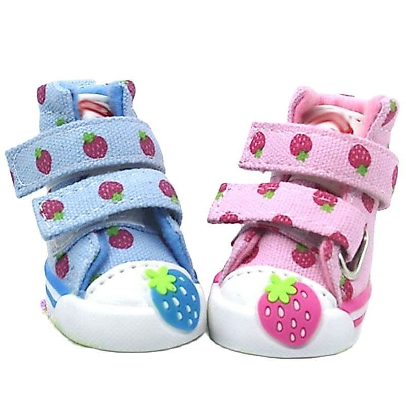 Conjunto de 4 pares de sapatos para cães pequenos, botas de neve quentes e antiderrapantes para outono e inverno, respir