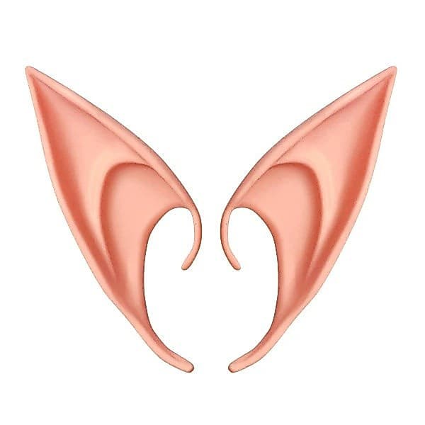 Orelhas de Elfo/Gnomo em Látex para Cosplay de Anime (Par)
