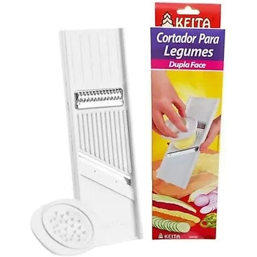Cortador Para Legumes Keita Ralador Fatiador Dupla Face Macarrão De Legumes