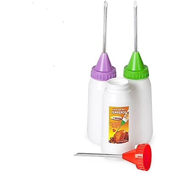 Injetor De Recheio 350ml Para Donuts Churros Carnes Assadas Com Bico Alumínio Cozinha