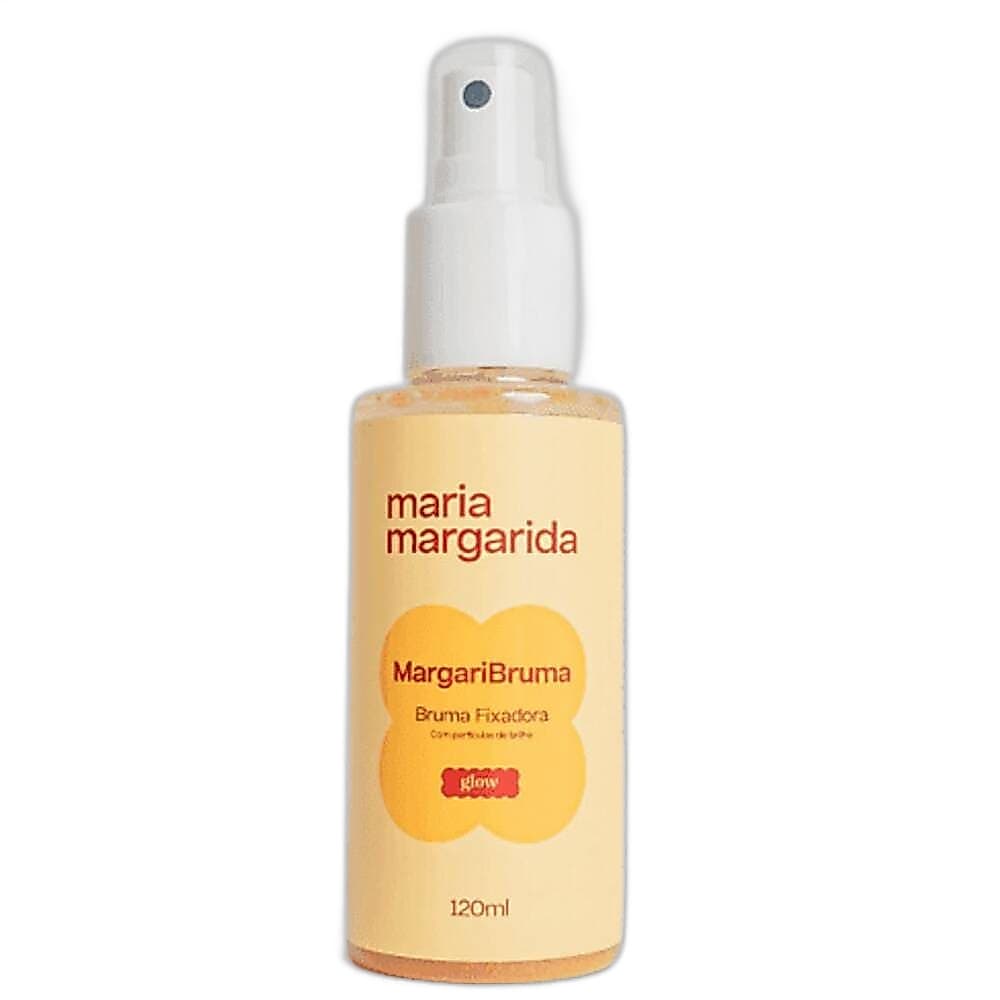 Bruma Fixadora Margaribruma Glow 120ml Com Brilho - Maria Margarida