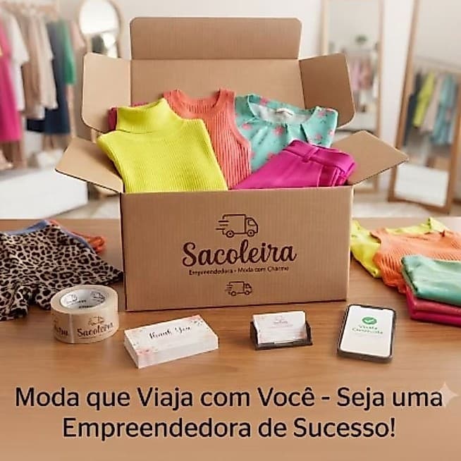 LOTE DE ROUPAS KIT  12 ITEMS SACOLEIRA EMPRENDEDOR ROUPA FEMININA | ATACADO BLUSA SAIA PIJAMA ROUPA INTIMA CALÇA