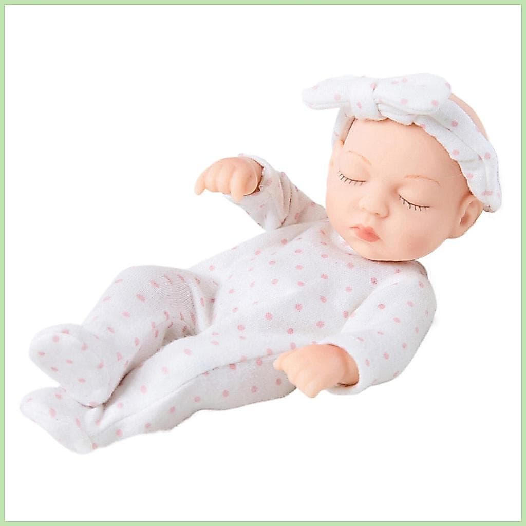Bonecas Reborn Em Miniatura , Brinquedos Inovadores , Boneca De Silicone Real Para Quarto , Sala De Estar , Berçário , C