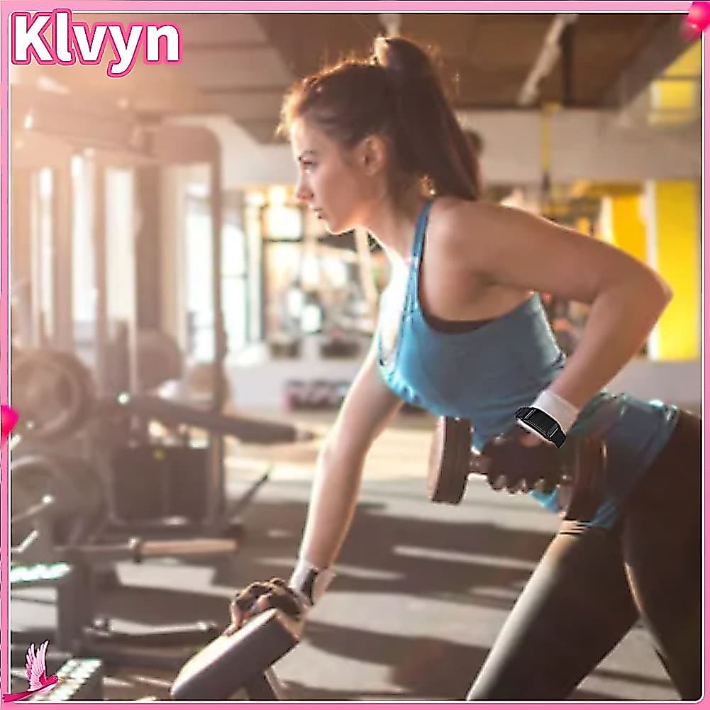 Klvyn-br Pulseira de relógio de silicone Dioche para WHOOP 4.0 com fecho e estojo de armazenamento Pulseira macia e
