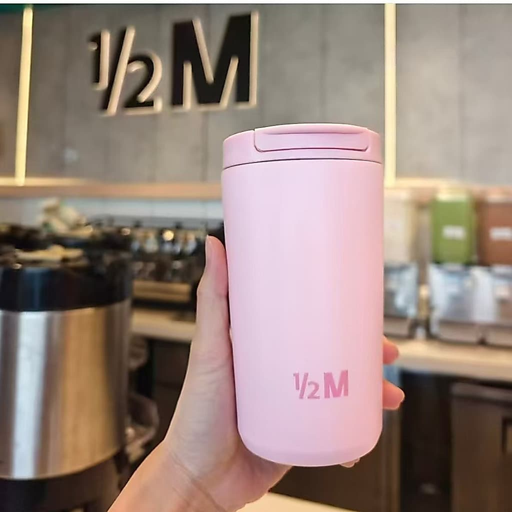 Copo de café 304 aço inoxidável copo térmico a vácuo de água portátil copo de leite para carro