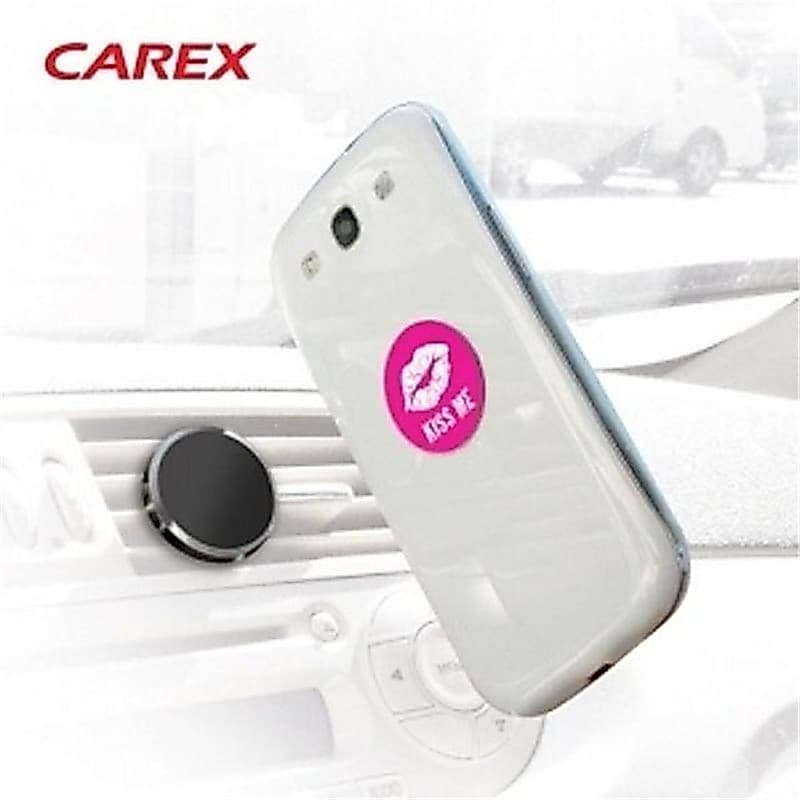 Coreia coreia cux suporte do carro do telefone móvel clipe de navegação do carro fixo forte saída de ar magnética folha