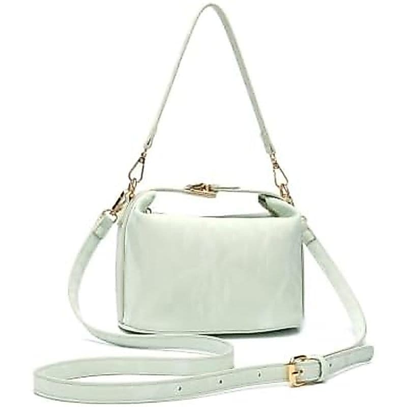 Bolsa Hobo Pequena Para Mulheres , De Ombro De Couro Sintético , Alça Superior Crossbody Com 2 Alças Removíveis