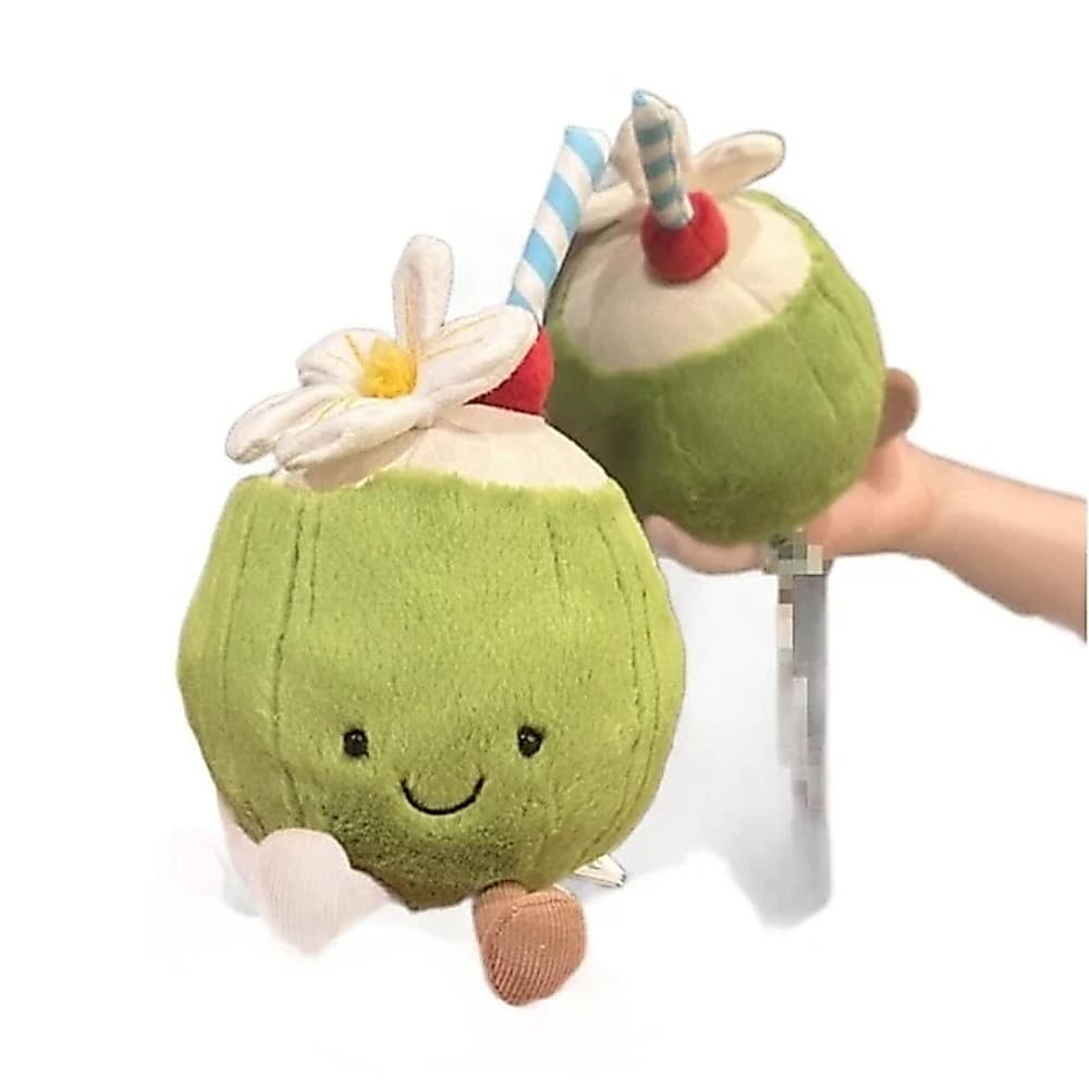 Jellycat Fun Aruba Island Coco Boneca De Pelúcia Presente 2025 Verão Novo Produto