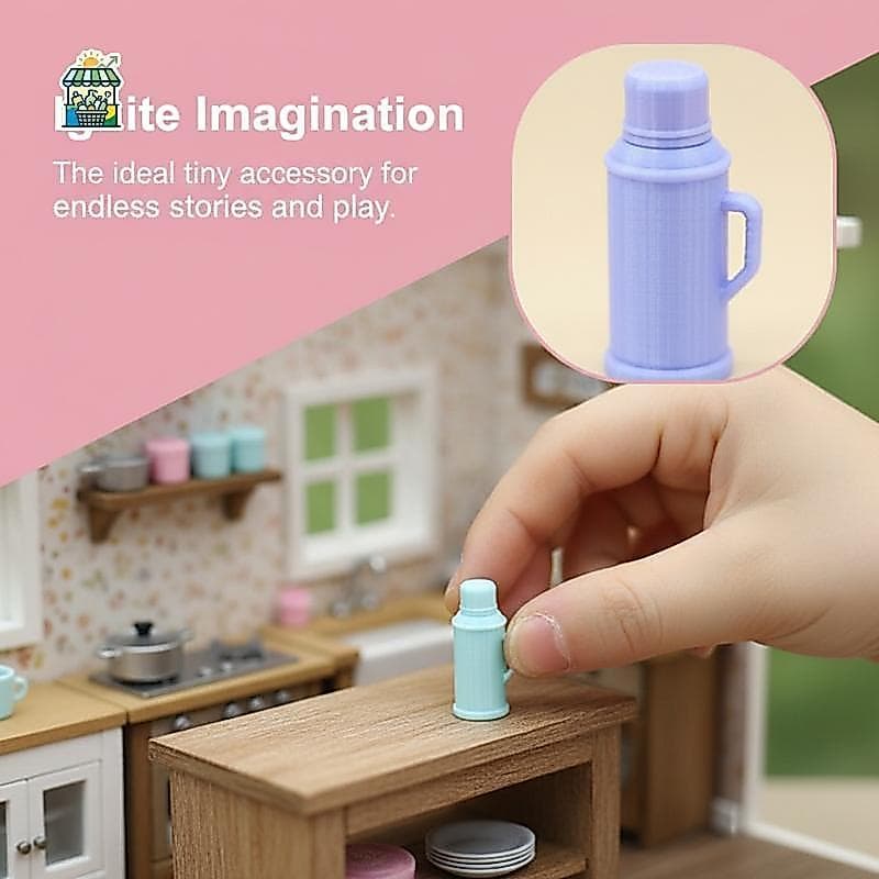 1 Pçs Mini Modelos Térmicos Pastel Design Bonito Plástico Resistente Para Casa De Bonecas Decoração De Mesa De Areia Fot