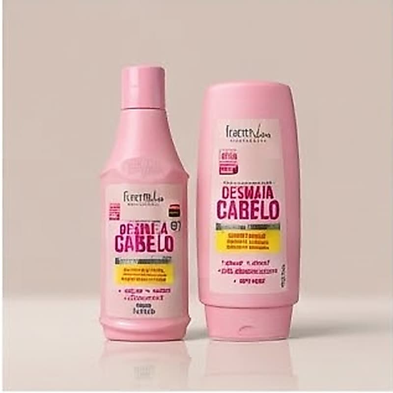 Kit Desmaia Cabelo Shampoo E Condicionador Forever Liss