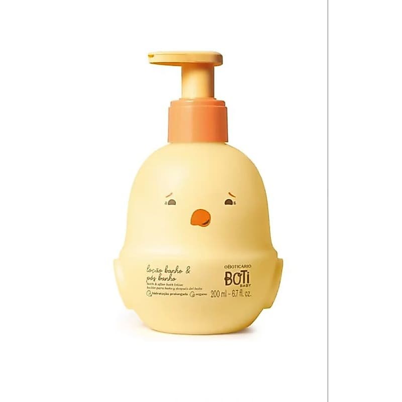 Loção Hidratante Banho e Pós-Banho Boti Baby 200ml(Vence : 08/27).