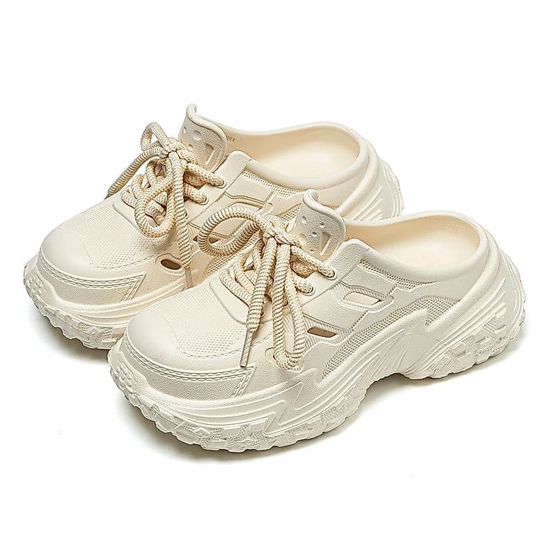 2026 primavera novo estilo EVA buraco sapatos das mulheres dos homens de sola macia Anti-deslizamento sandálias ao ar li
