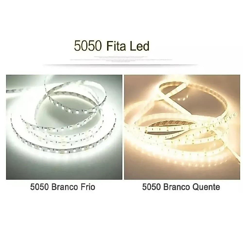 Fita Super Led 2m Metros Sem Fio com 120 Leds Pilhas