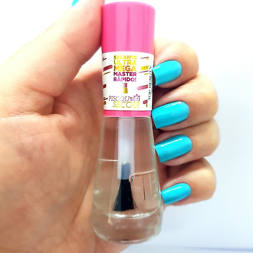 Secante Ultra Piscou Secou Mega Rápido Top Beauty Sos Unhas