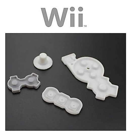 Kit Borrachas Condutivas Reparo Wii Remote Pronta Entrega