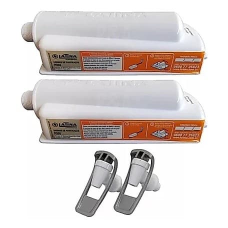Kit 2 Filtro Latina P355 Torneira 2 Peças Purificador Pa355