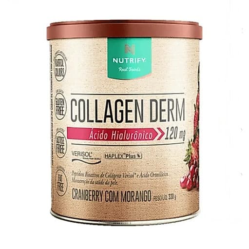 Collagen Derm Nutrify Colágeno Verisol C/ Ácido Hialurônico 330g